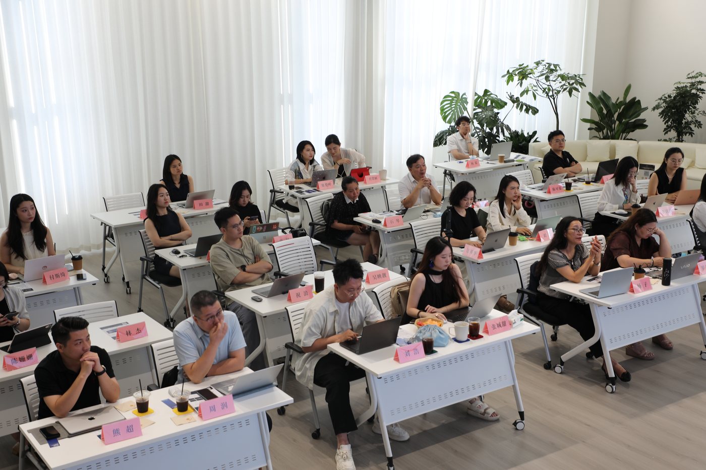 参训律师现场学习